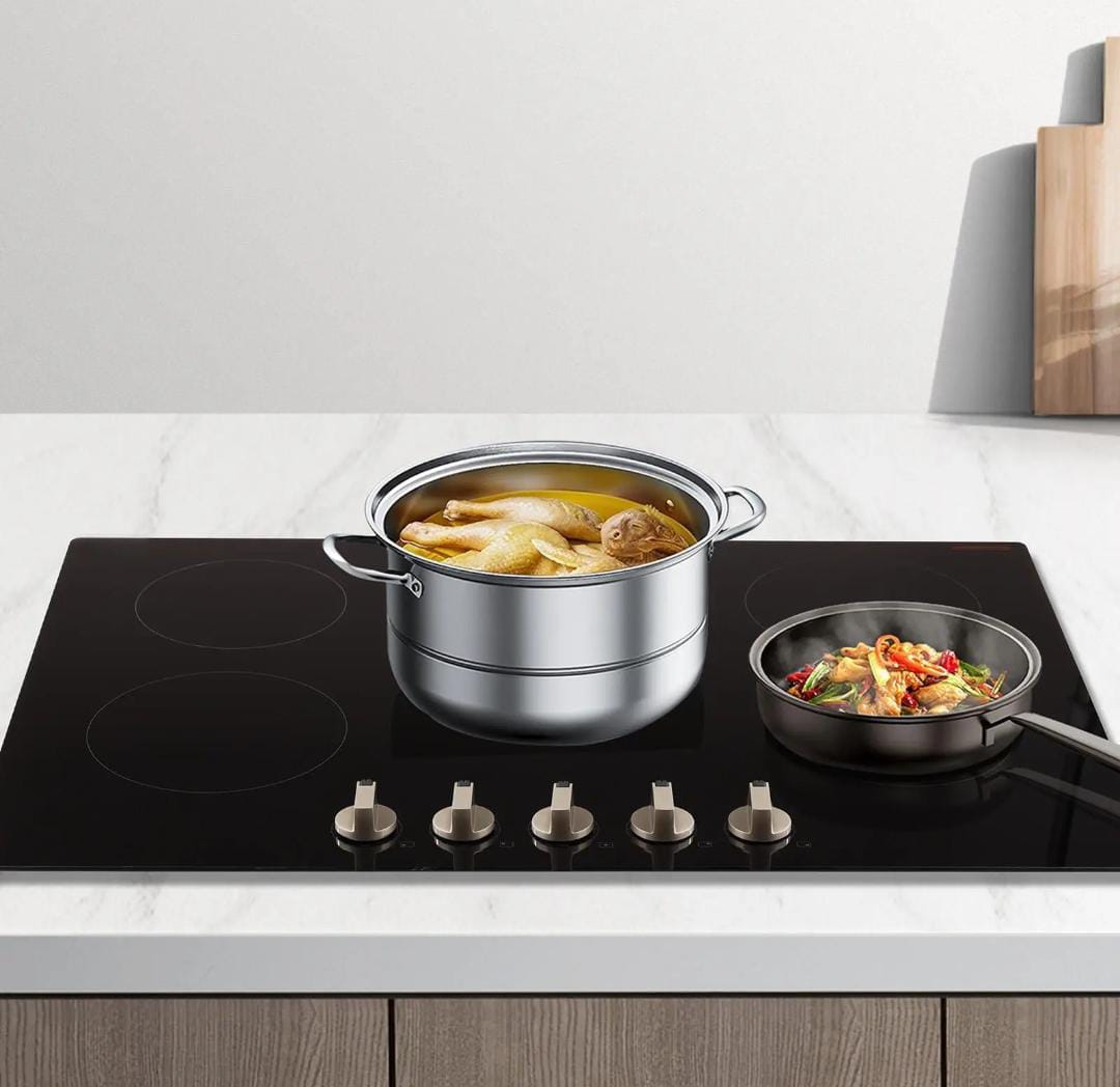 9200W Smart 5 Burner Ceramic Countertop Electric Stove