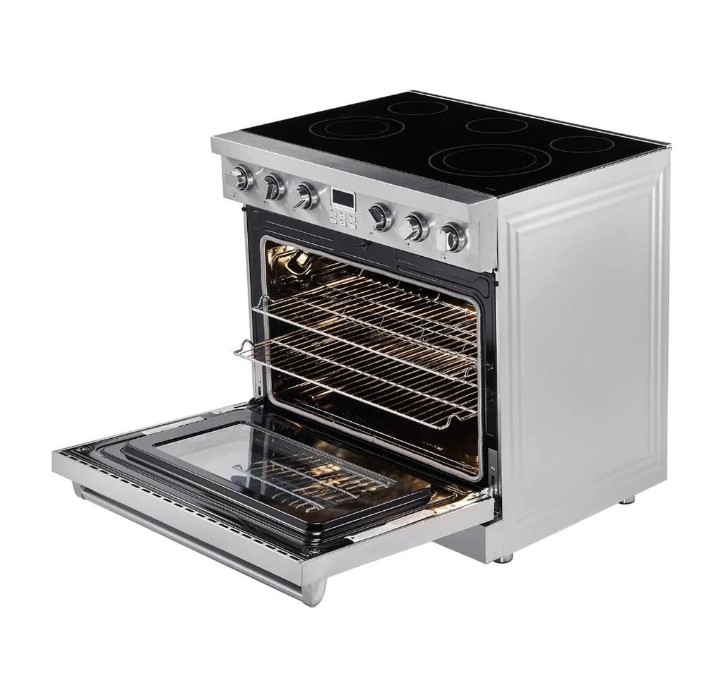 Smart Freestanding 5 Burner Digital Display Ceramic countertop Electric Stove