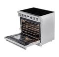 Smart Freestanding 5 Burner Digital Display Ceramic countertop Electric Stove