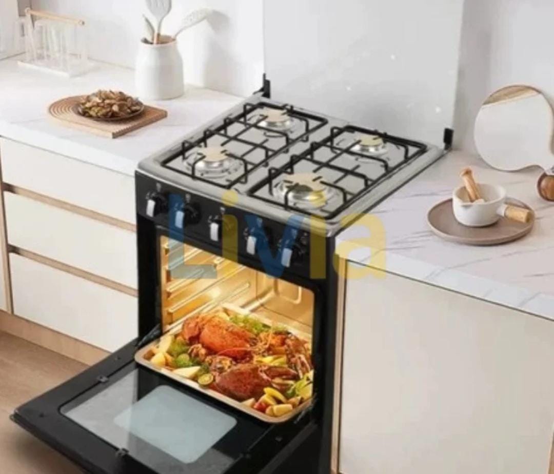 4-Gas Burner Freestanding LPG Stove