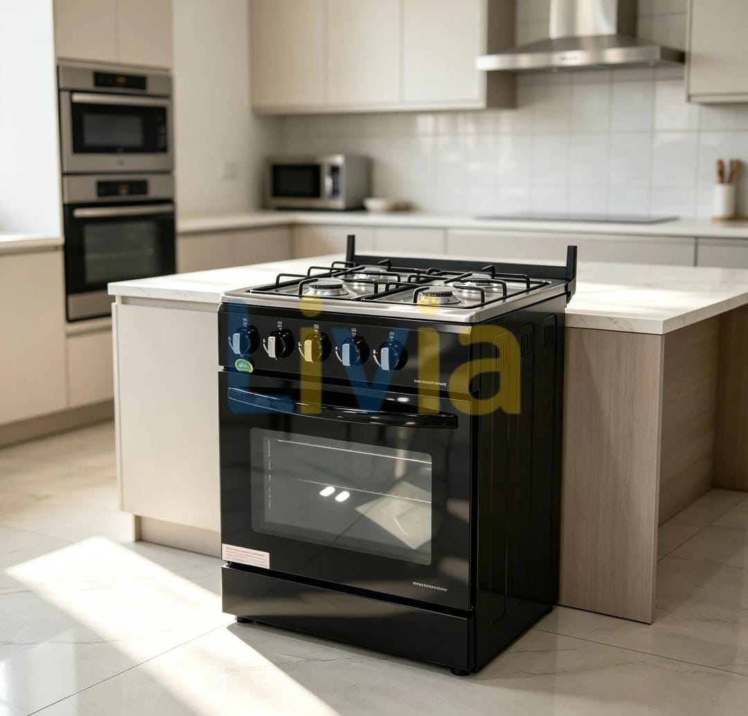 4-Gas Burner Freestanding LPG Stove