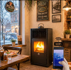Smart Dual Mode Pellet Wood Burner Stove Wi-Fi Enabled