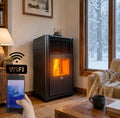 Smart Dual Mode Pellet Wood Burner Stove Wi-Fi Enabled