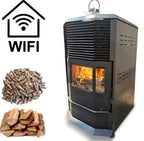 Smart Dual Wood Pellet & Firewood Stove Wi-Fi Enabled