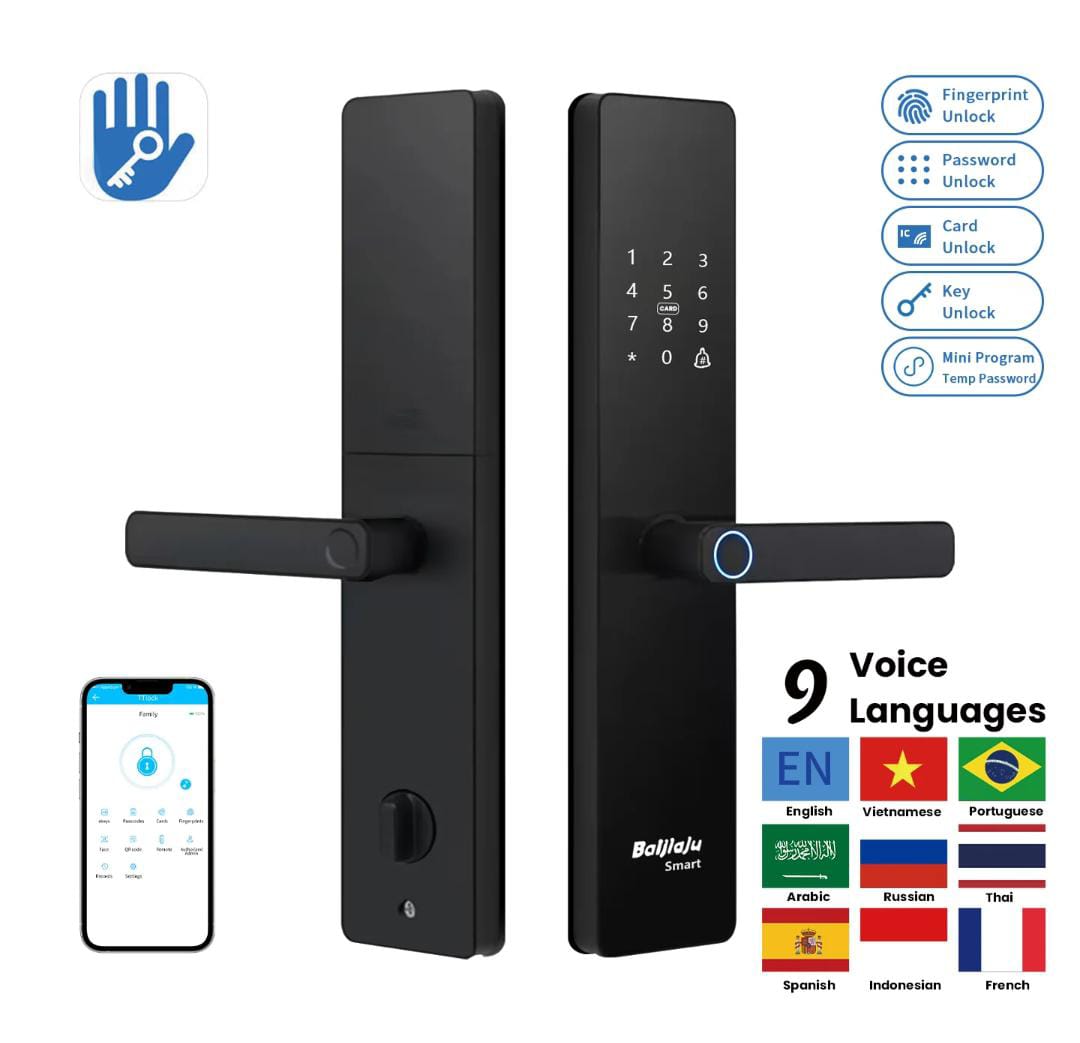 Smart Advanced Electric Door Lock Wi-Fi enabled