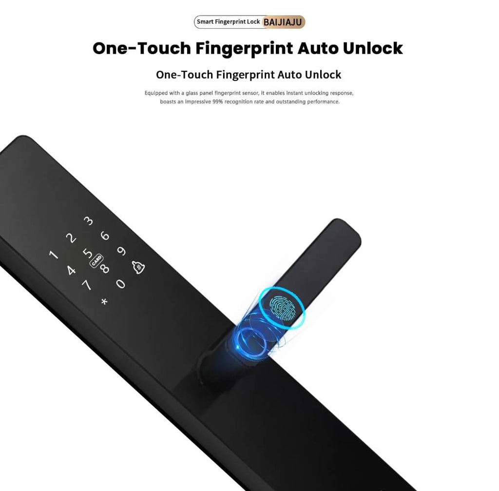 Smart Advanced Electric Door Lock Wi-Fi enabled