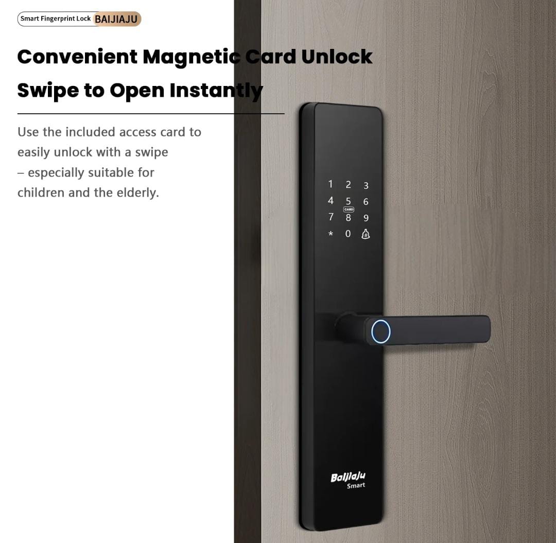 Smart Advanced Electric Door Lock Wi-Fi enabled