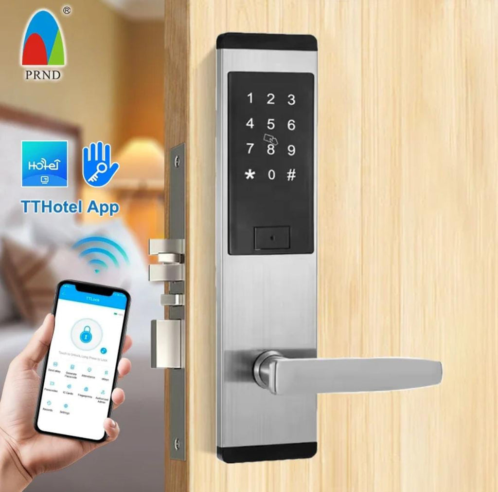 Keyless Advanced Cerradura Smart Door Lock Wi-Fi Enabled