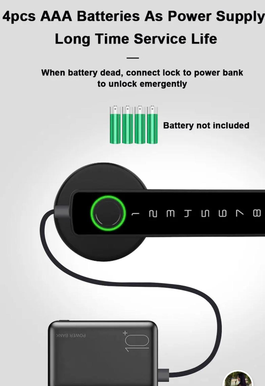 Smart  Advanced Sinovo Lever Door Lock