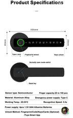 Smart  Advanced Sinovo Lever Door Lock
