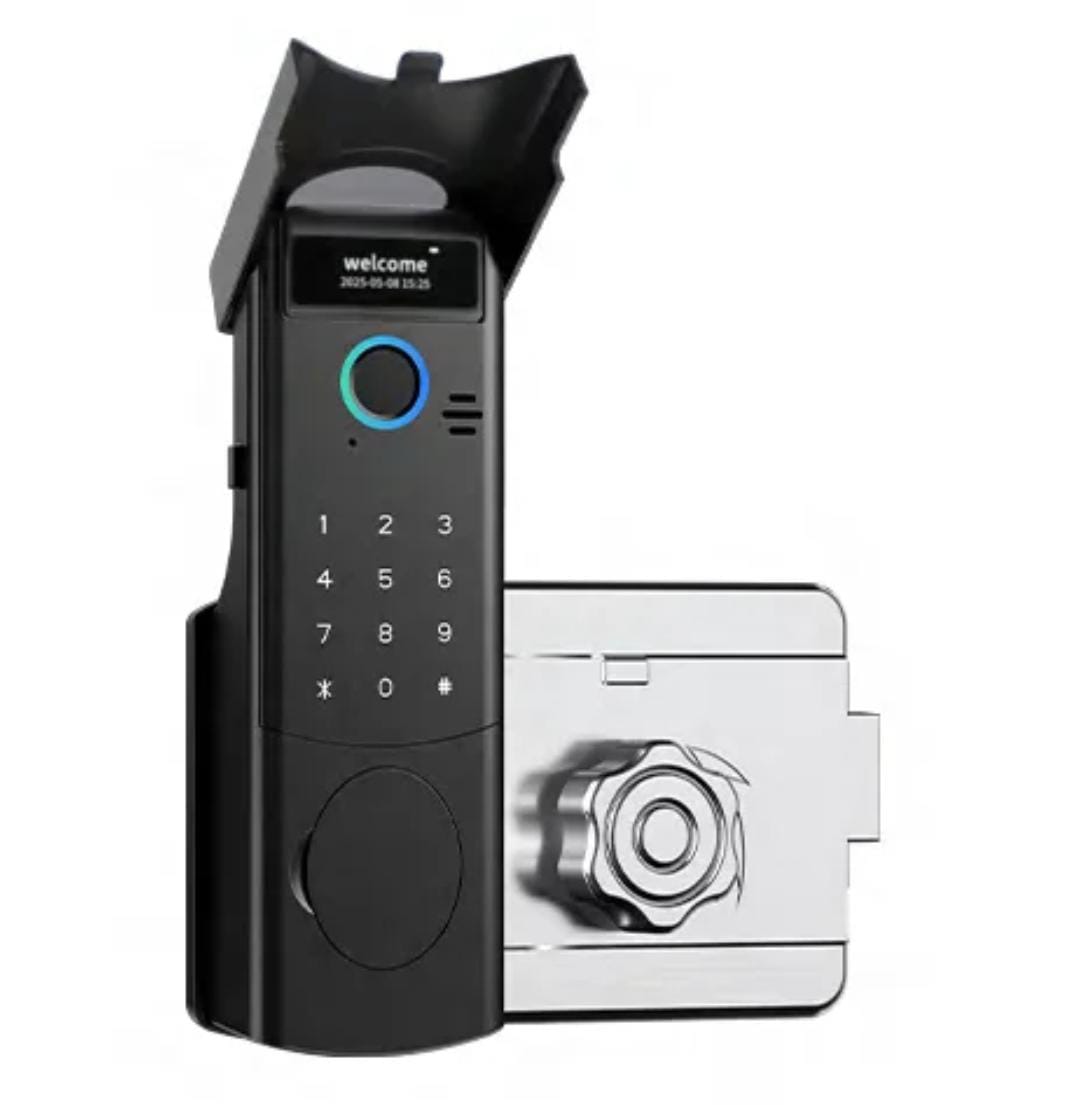Smart Rim Door Lock Kit For Home Biometric