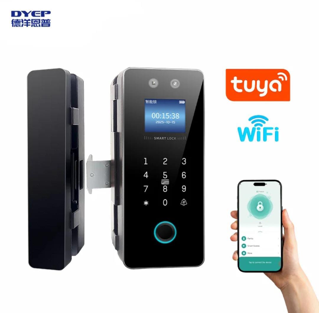 Smart Advanced 3D Face Recognition Door Lock Wi-Fi enabled