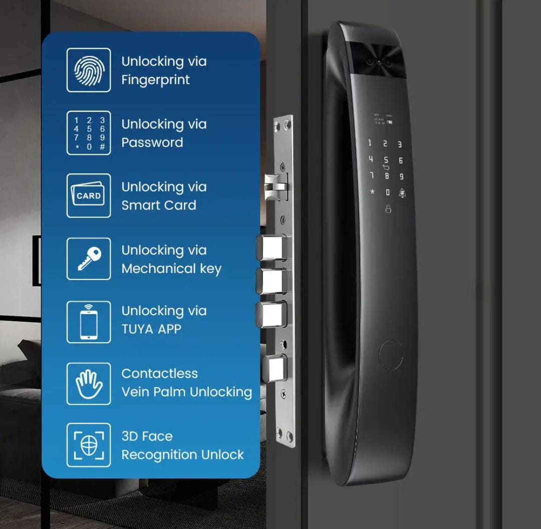 Smart Advanced Biometric Face Recognition Door Lock