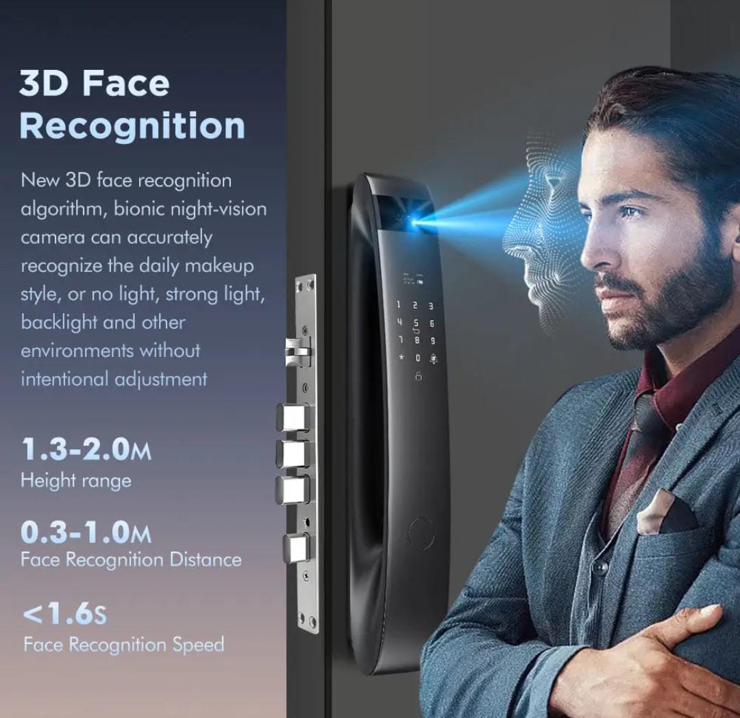 Smart Advanced Biometric Face Recognition Door Lock