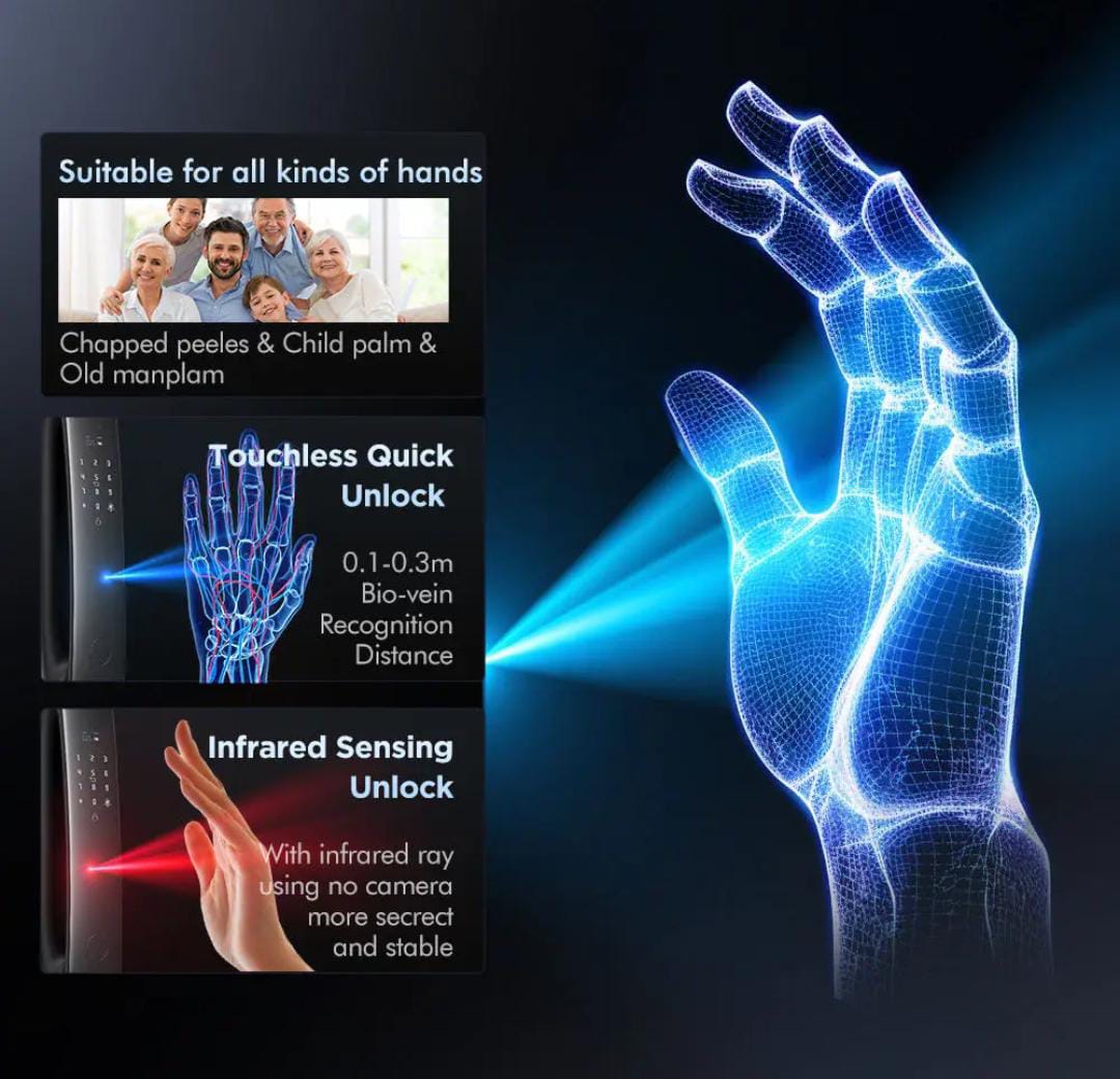 Smart Advanced Biometric Face Recognition Door Lock