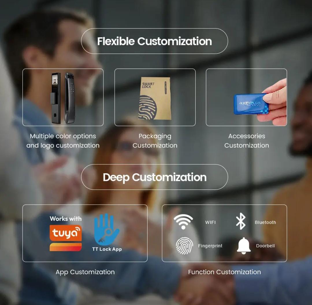 Smart Advanced Biometric Face Recognition Door Lock