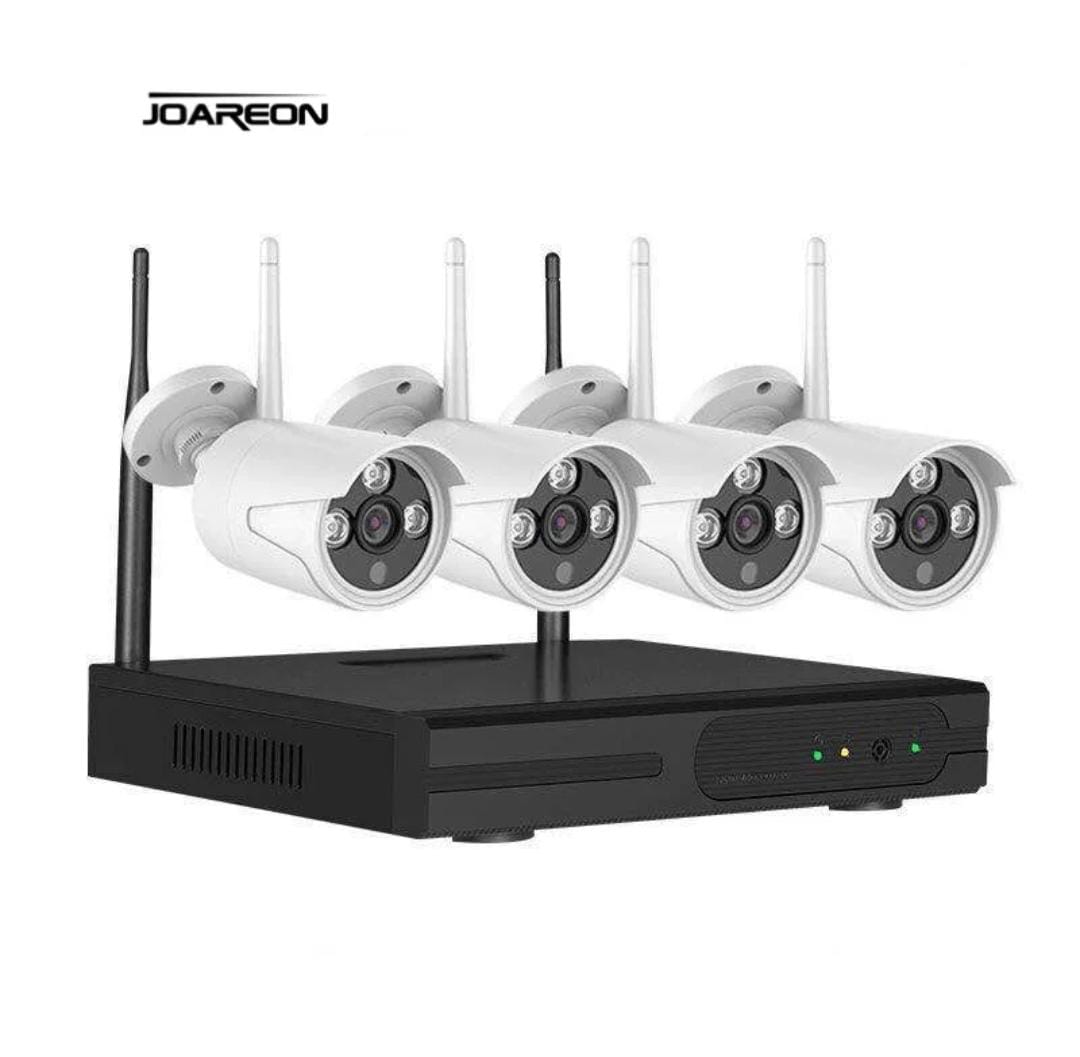 4CH 720P NVR Kit Home Outdoor Wireless Camera Security System
