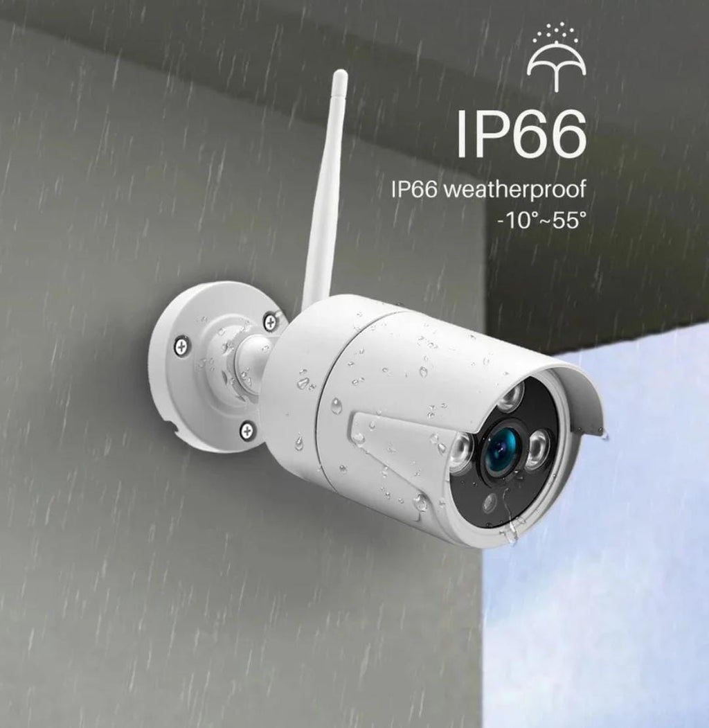 4CH 720P NVR Kit Home Outdoor Wireless Camera Security System