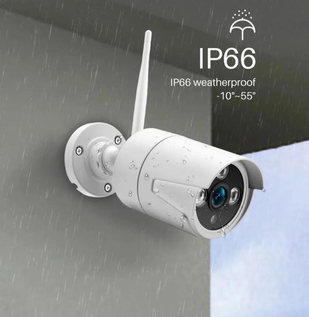 4CH 720P NVR Kit Home Outdoor Wireless Camera Security System