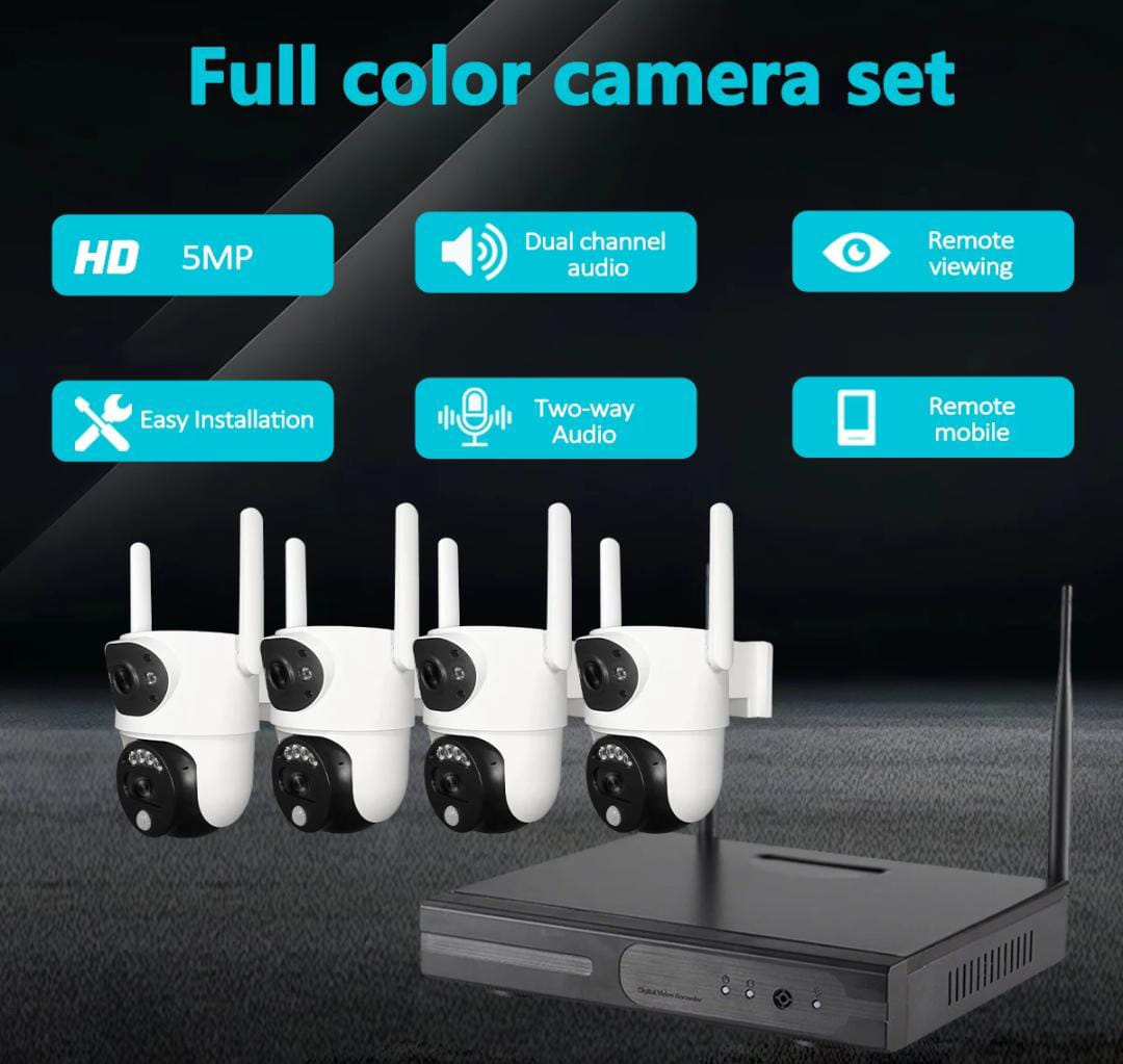 CCTV System H.265 Wi-Fi Enabled