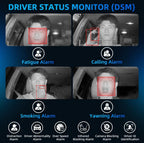 AI Dashcam 4G GPS Wi-Fi 512GB recording