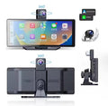 10.26" Portable Wireless Carplay With Wi-Fi BT 4K Dashcam