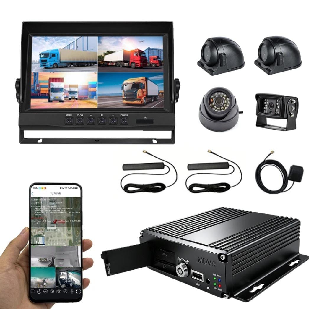 MDVR 4G GPS SD Card Dashcam
