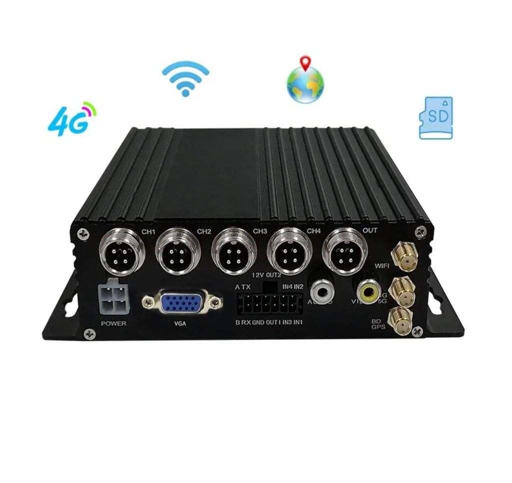 MDVR 4G GPS SD Card Dashcam