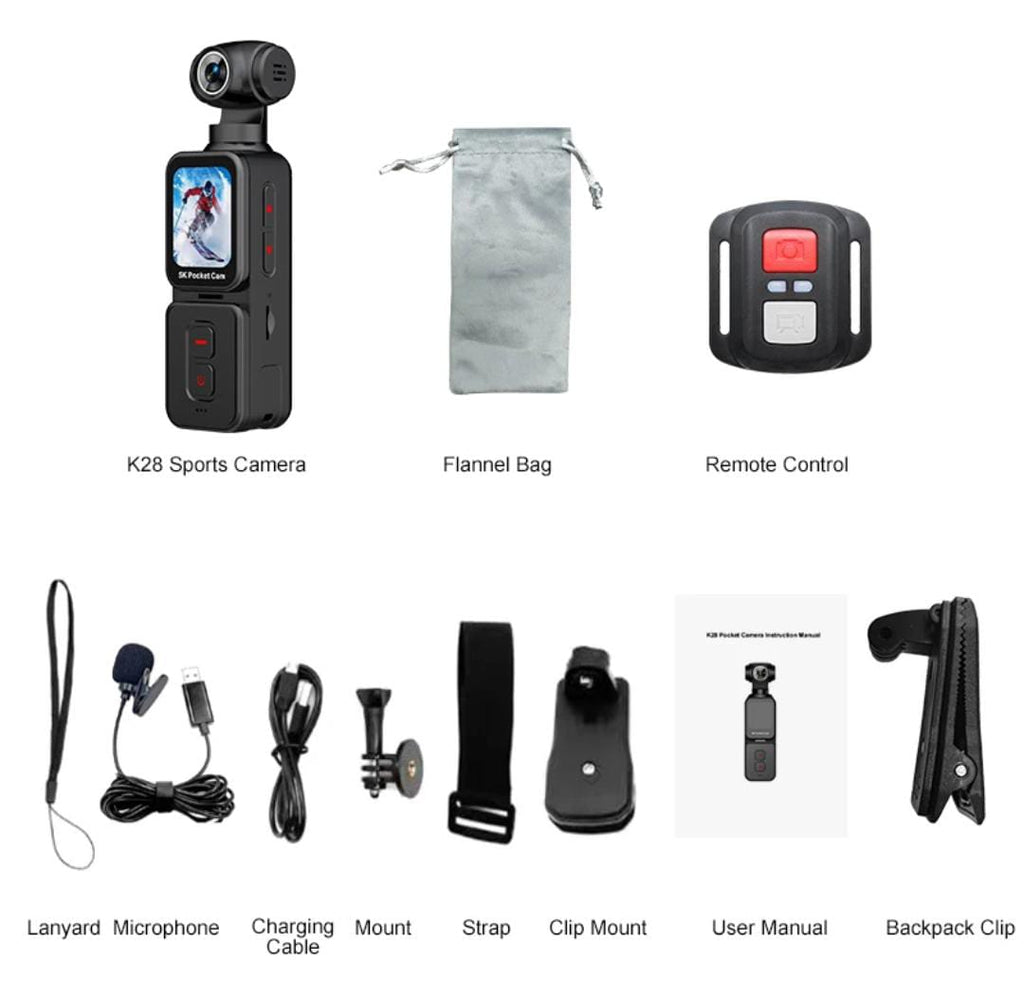 5K Ultra HD Body Cam
