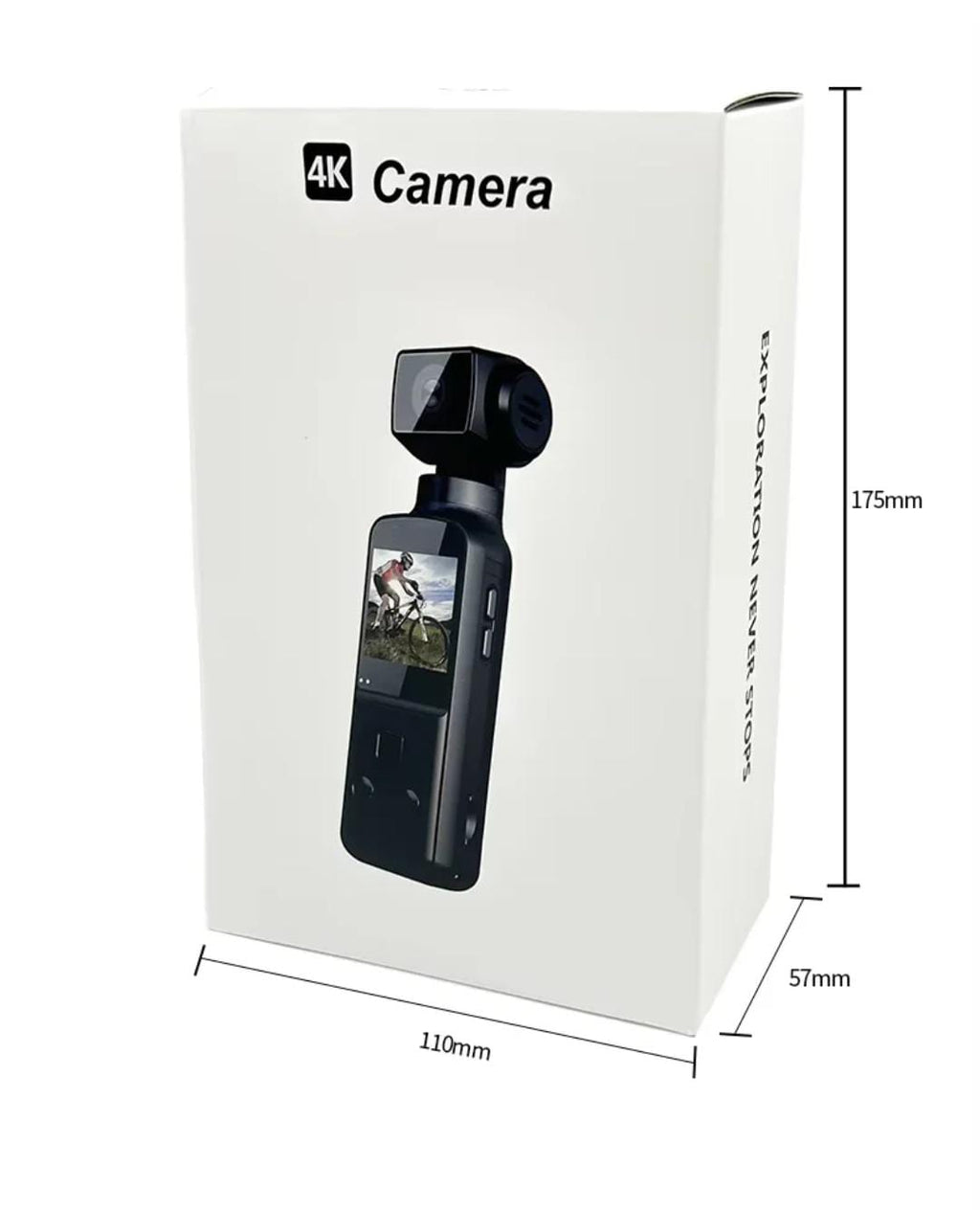 4K Wi-Fi Body Cam With Audio Vid