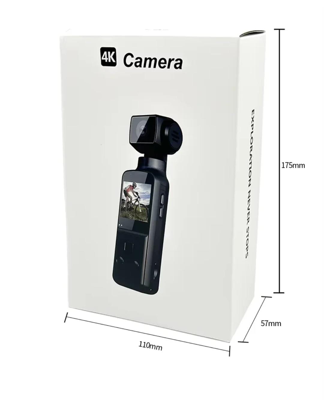 4K Wi-Fi Body Cam With Audio Vid