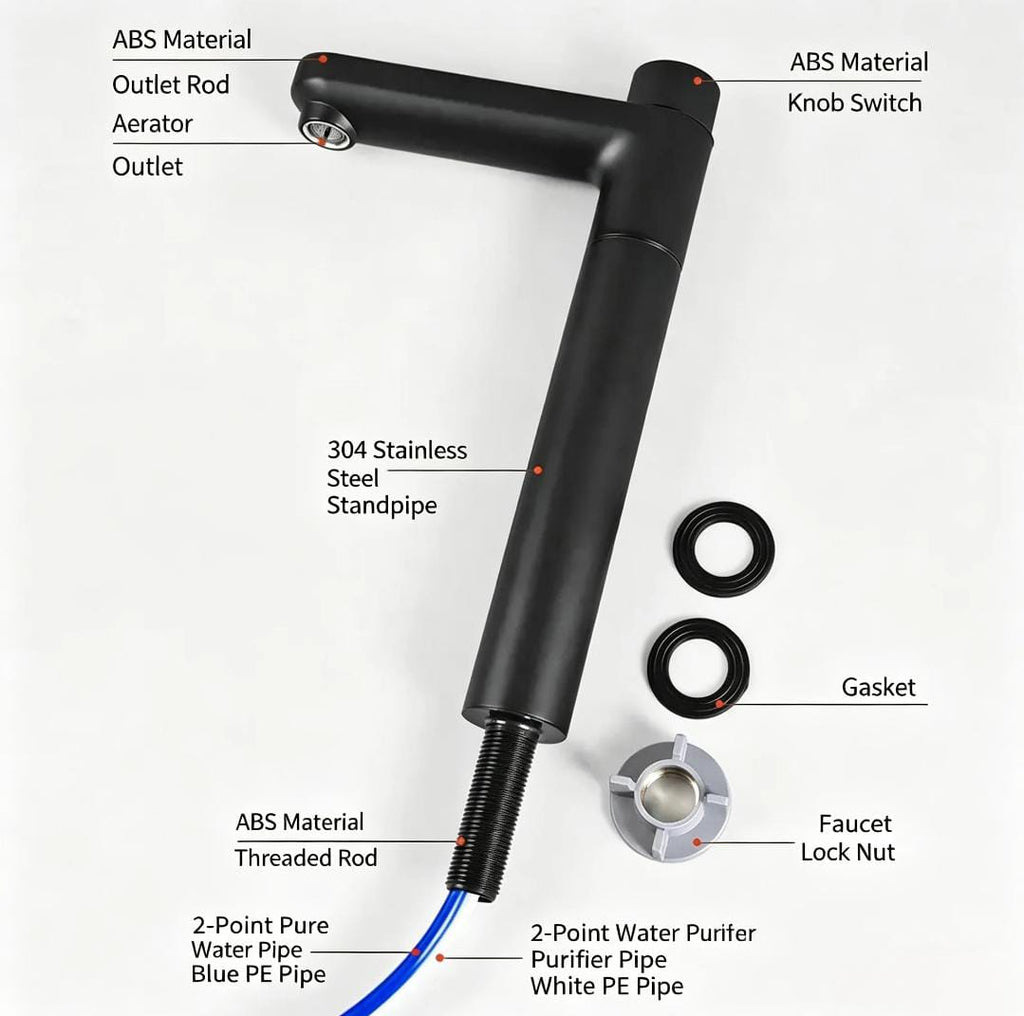 Smart Faucet Match Water Purifier Machine Dual Outlet And TDS Display