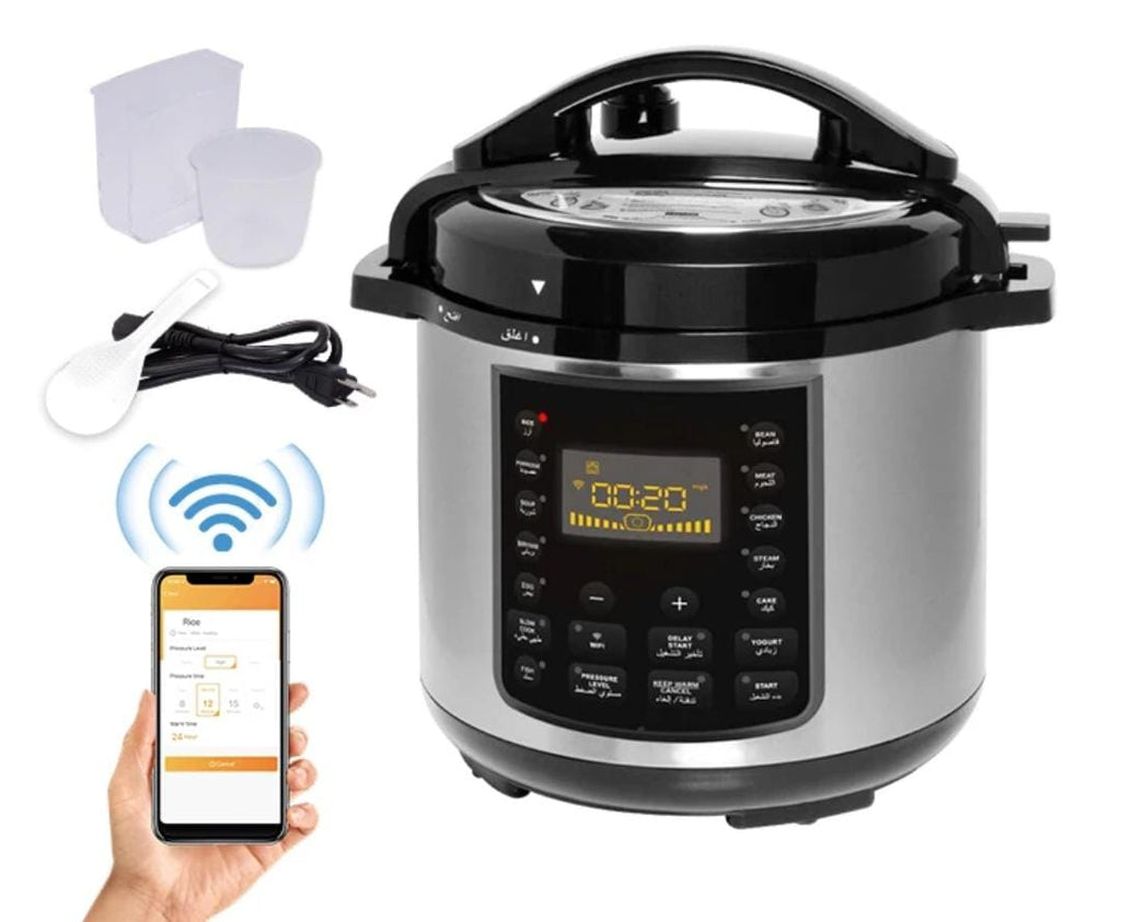 6L Electric Pressure Cooker Wi-Fi enabled