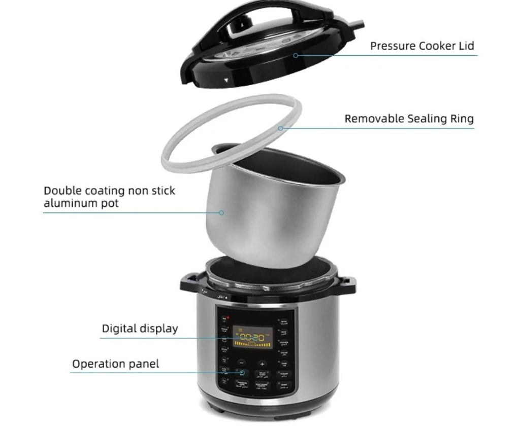 6L Electric Pressure Cooker Wi-Fi enabled