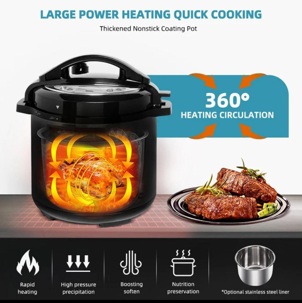 6L Electric Pressure Cooker Wi-Fi enabled