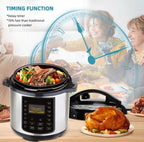 6L Electric Pressure Cooker Wi-Fi enabled