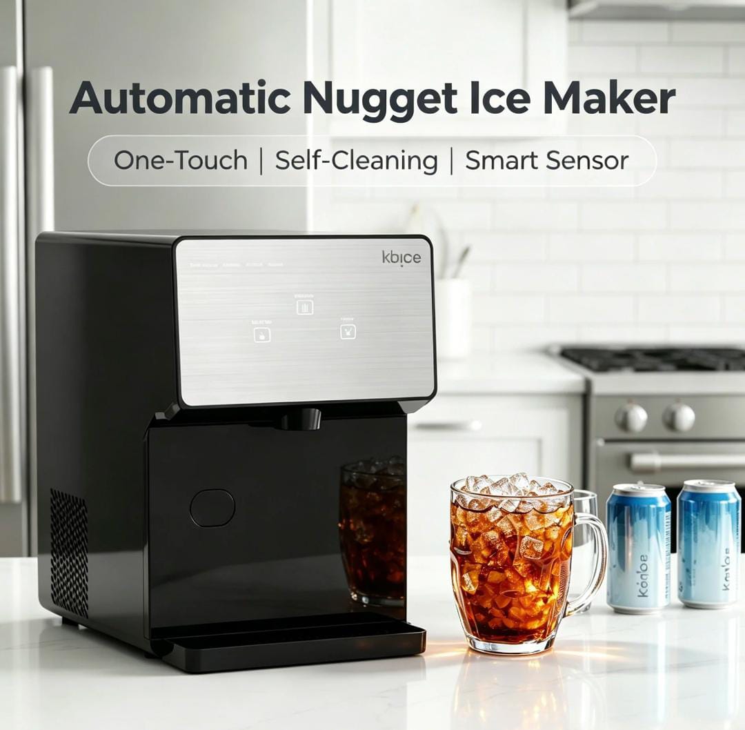 2026 Portable Mini Ice Maker Machine Nugget Compact