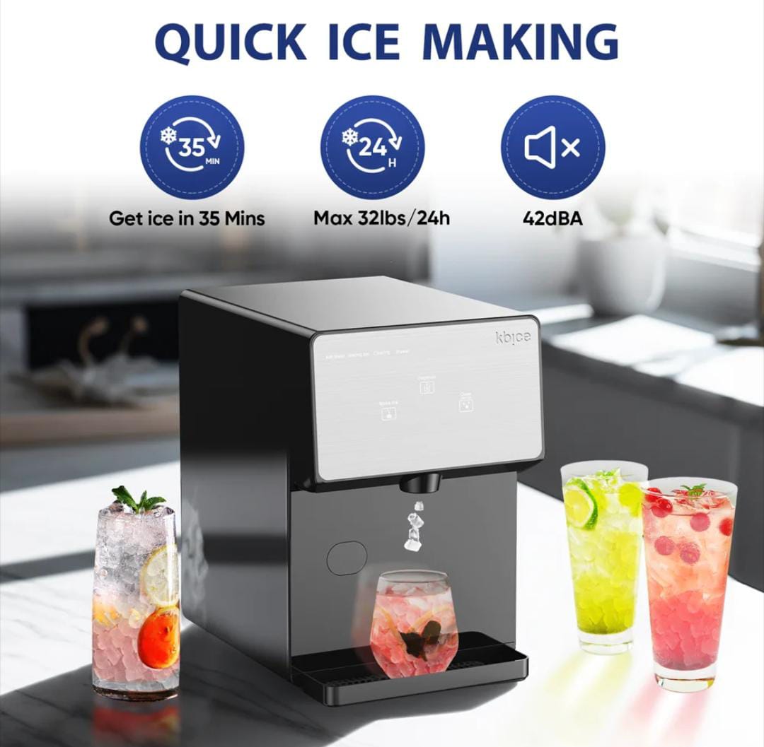 2026 Portable Mini Ice Maker Machine Nugget Compact