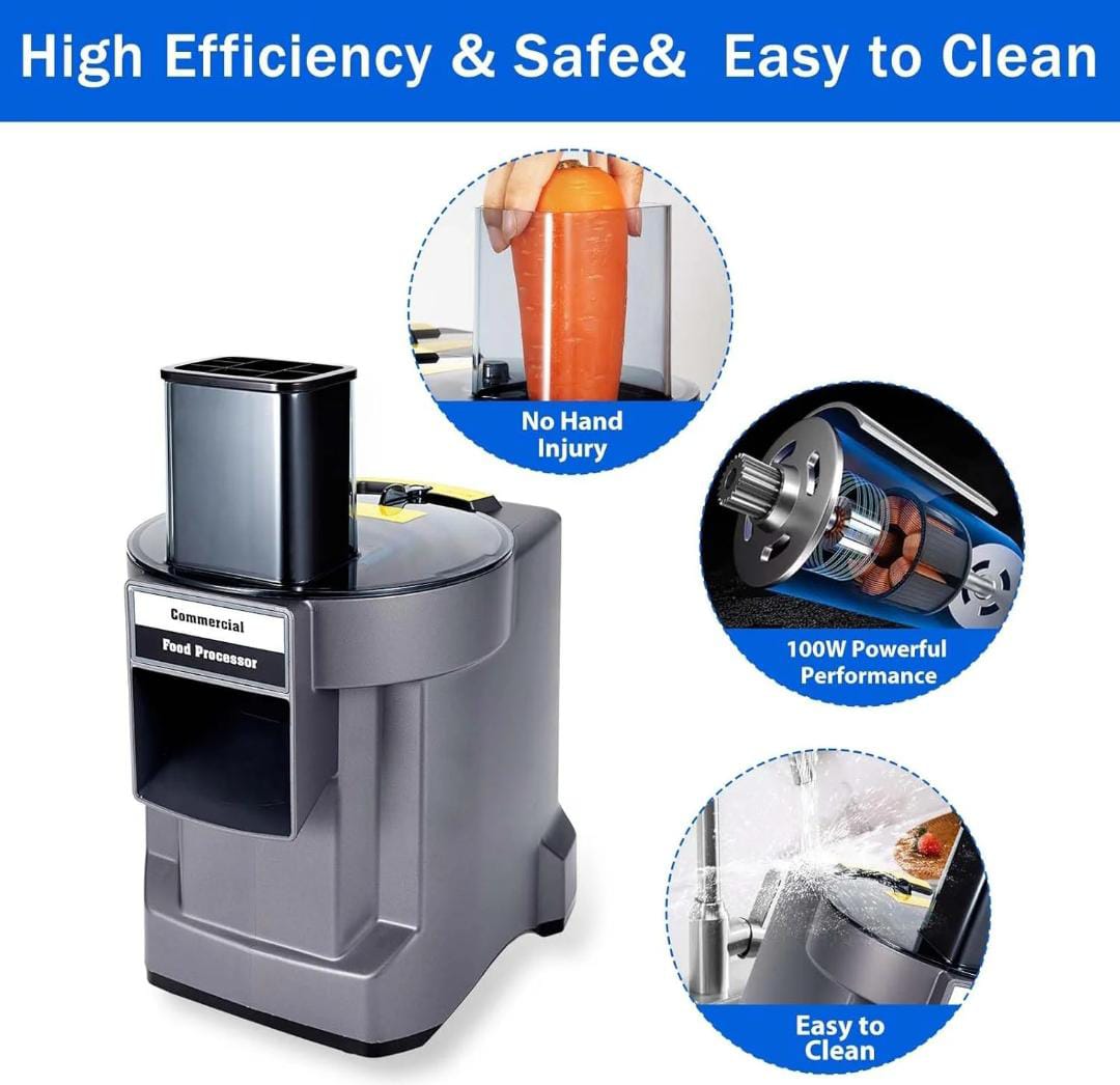 5 in 1 Electric Multifunctional Vegetables Chopper Cutter Slicer Dicer Machine