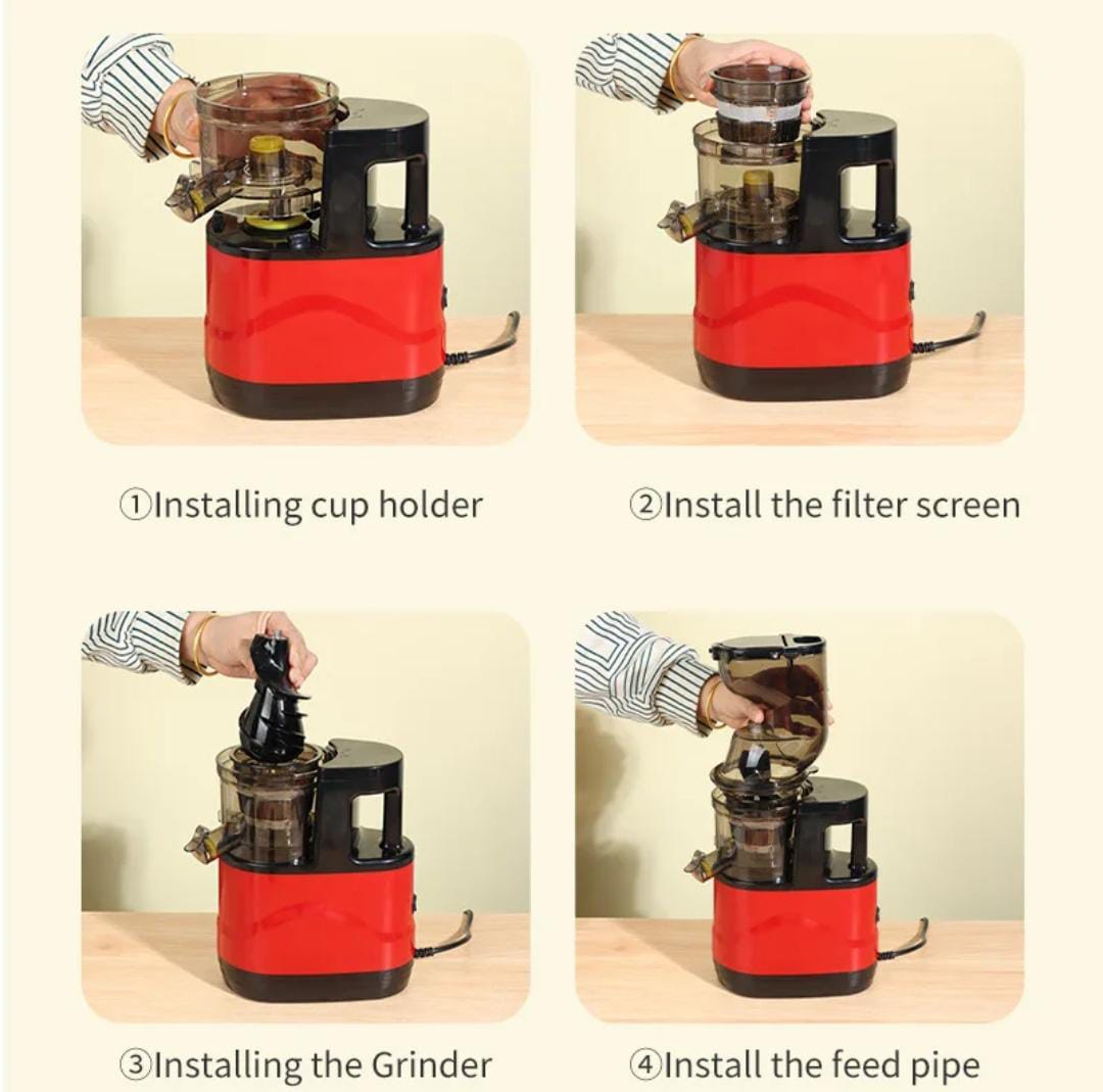 Professional Slow Juicer For Soft And Hard Fruits