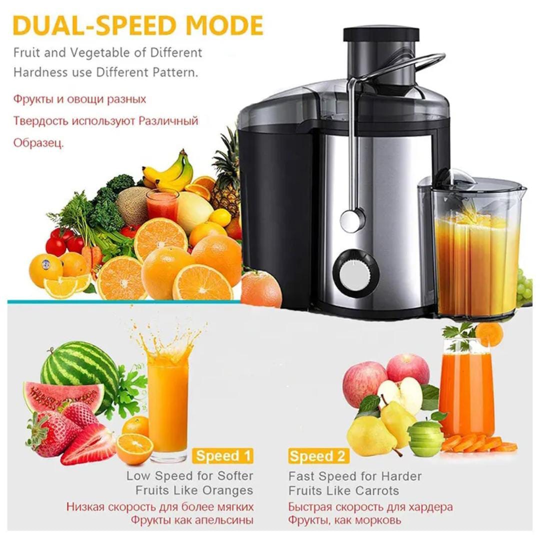 1200W Power Juicer _ High-Speed Fruit & Vegetable Juicer