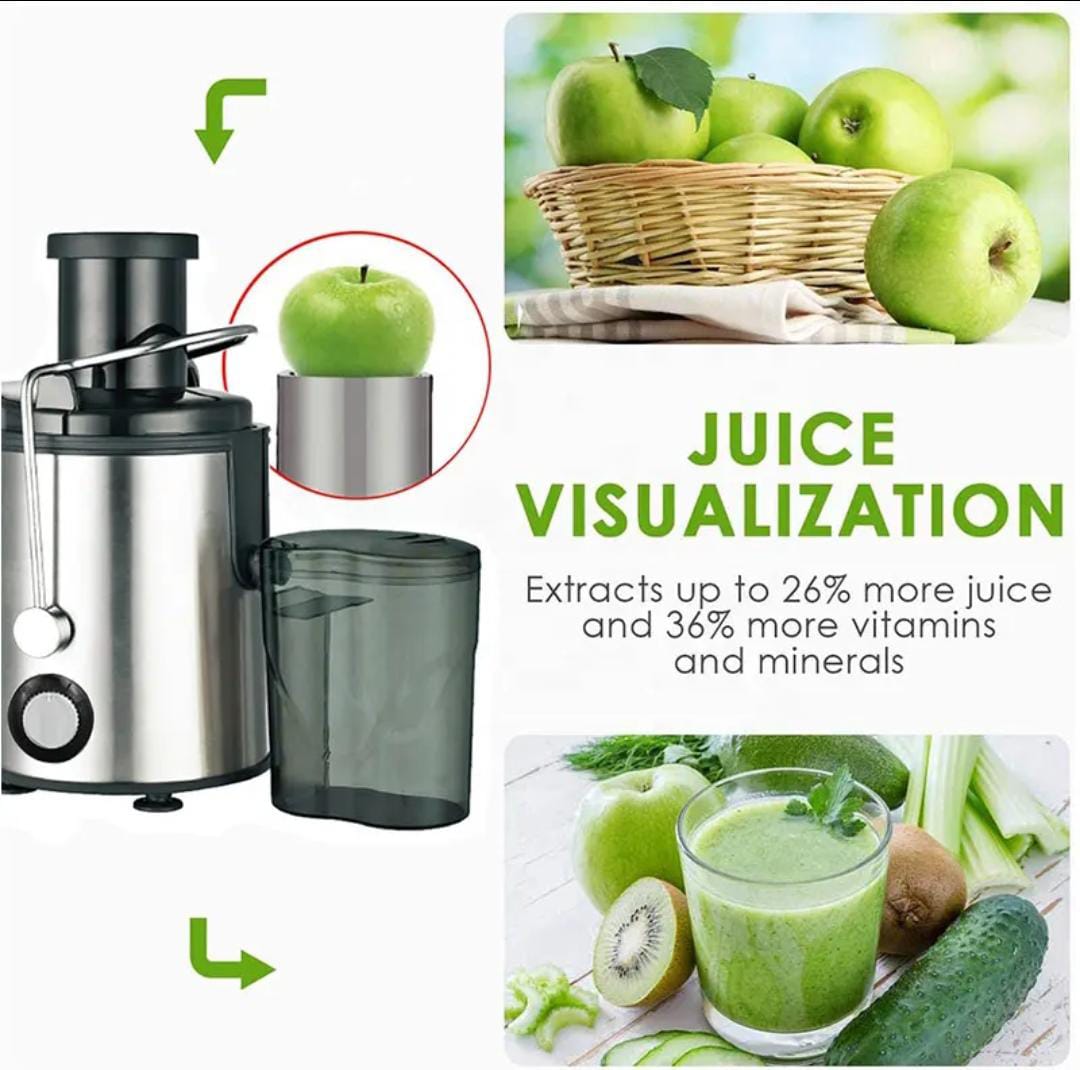 1200W Power Juicer _ High-Speed Fruit & Vegetable Juicer