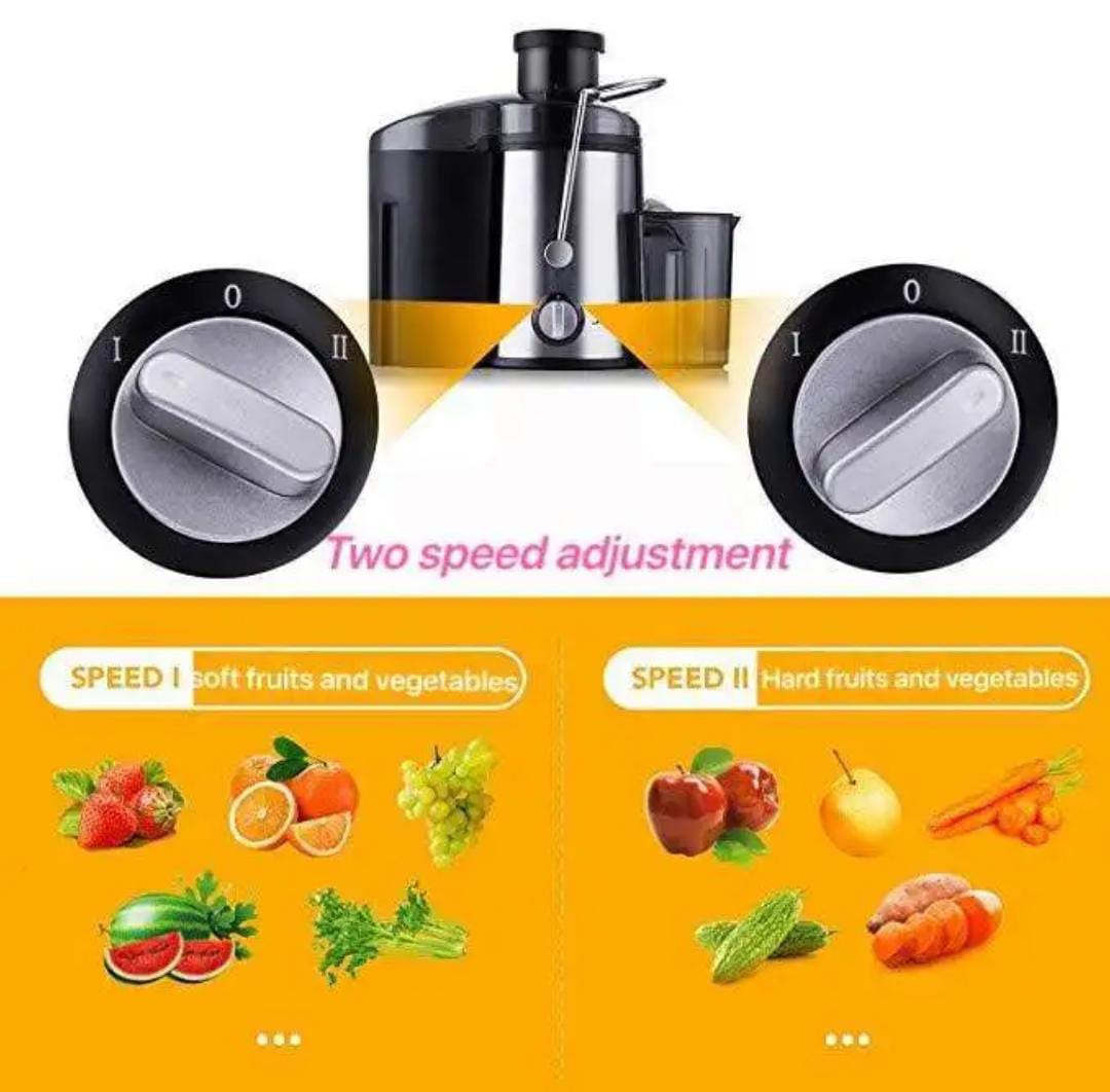 1200W Power Juicer _ High-Speed Fruit & Vegetable Juicer