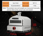 Outdoor Gas Pizza Oven Machine