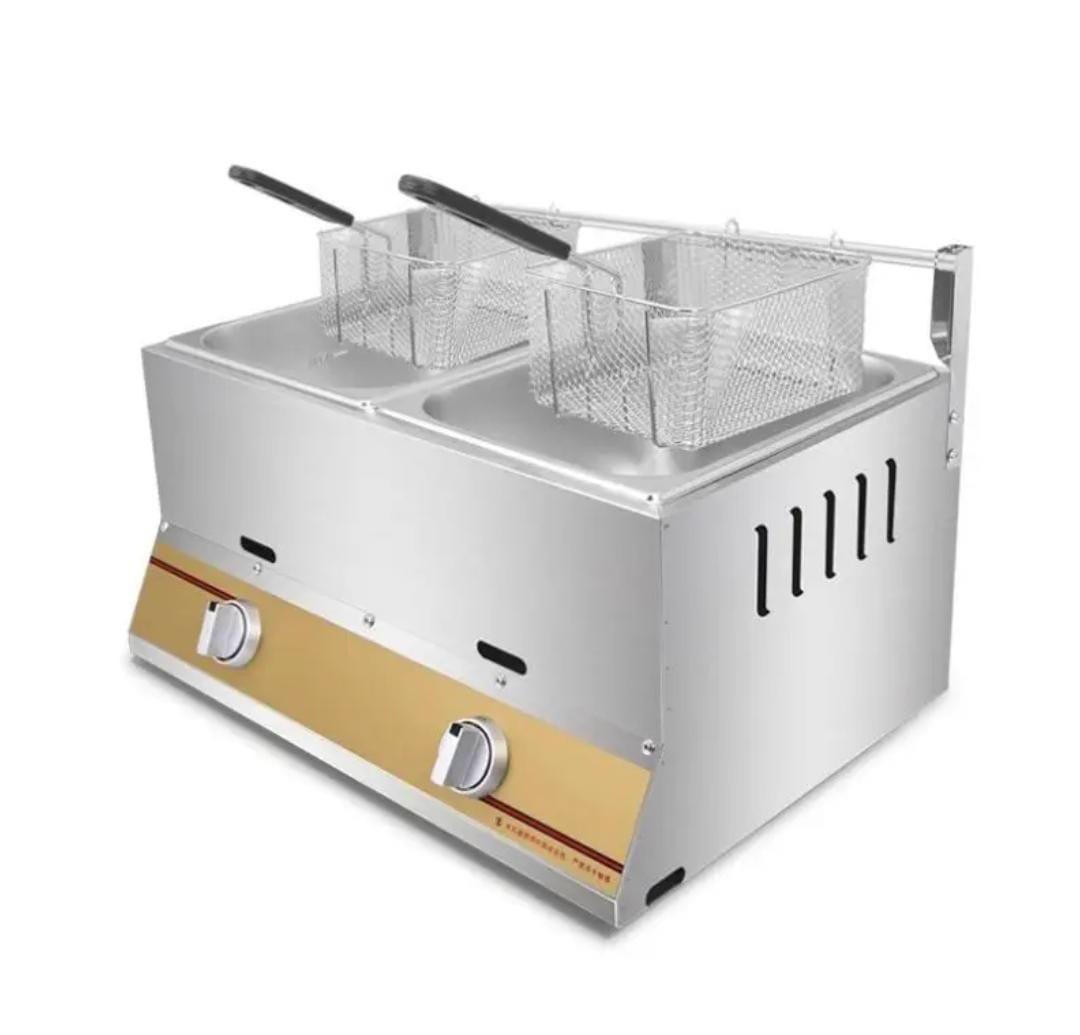 Gas Fryer 12L Double Cylinder