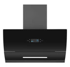 Kitchen Smoke Extractor Hood Touch Screen Wall-Mounted Side Suction Range