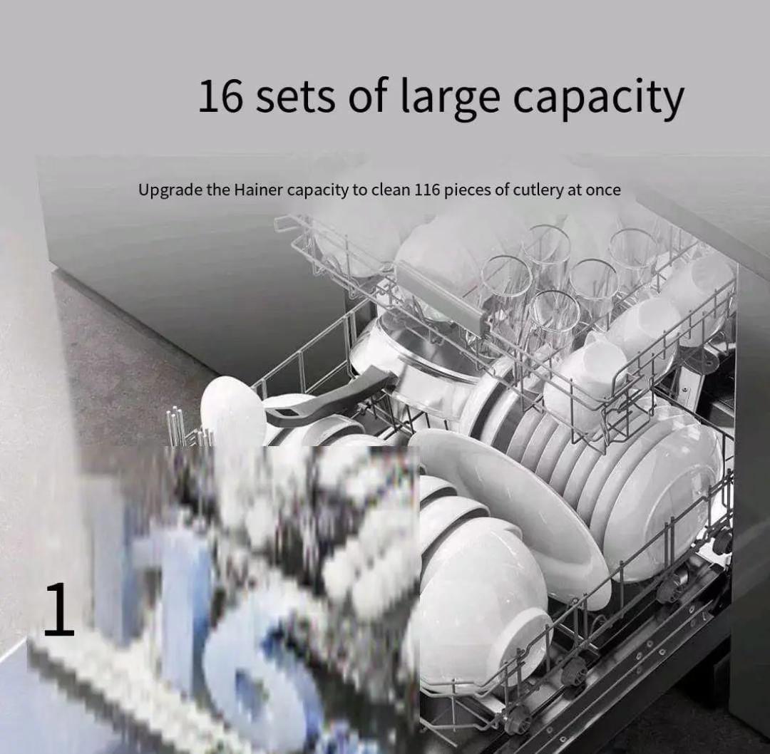 Xiaomi Mijia Smart Embedded Dual Purpose Dishwasher 16 Sets