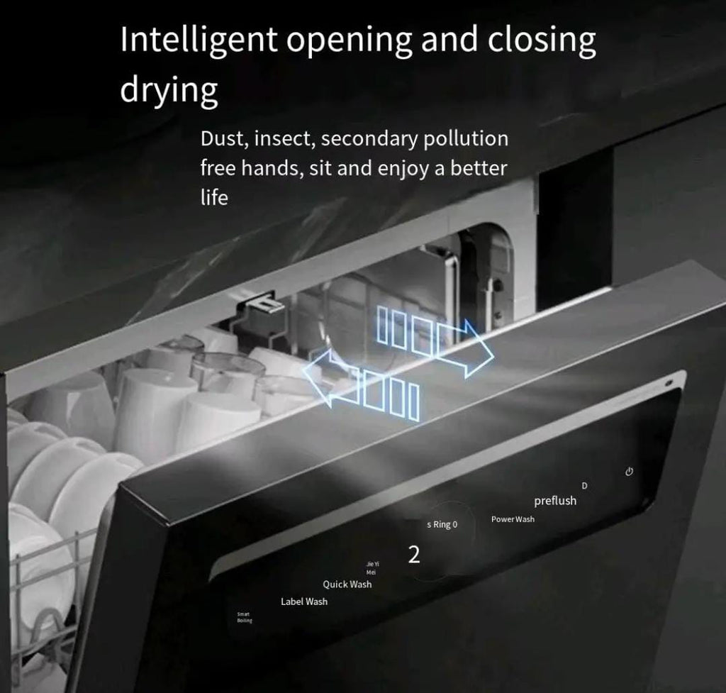 Xiaomi Mijia Smart Embedded Dual Purpose Dishwasher 16 Sets