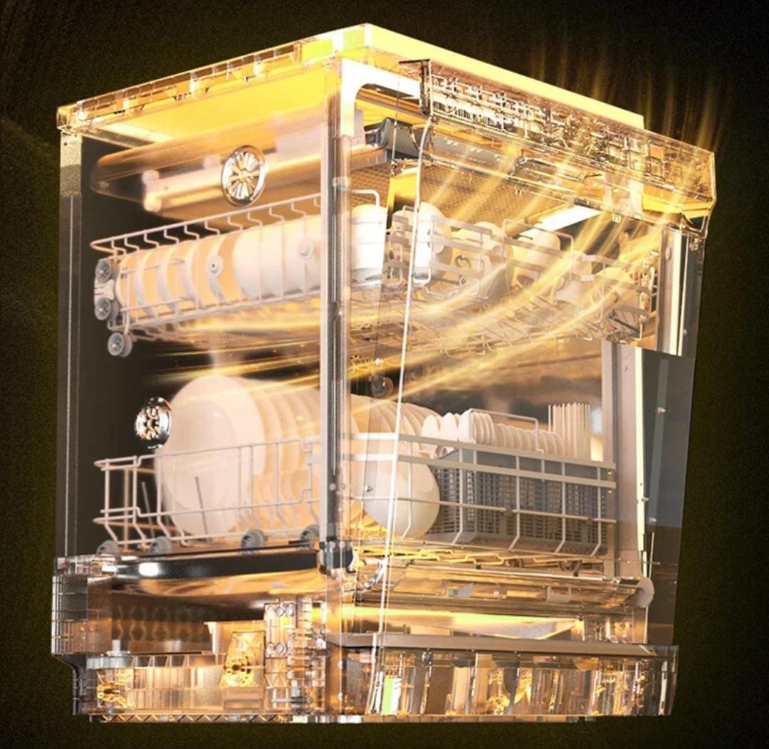 Built-In Freestanding 18-Set Variable Frequency Dishwasher