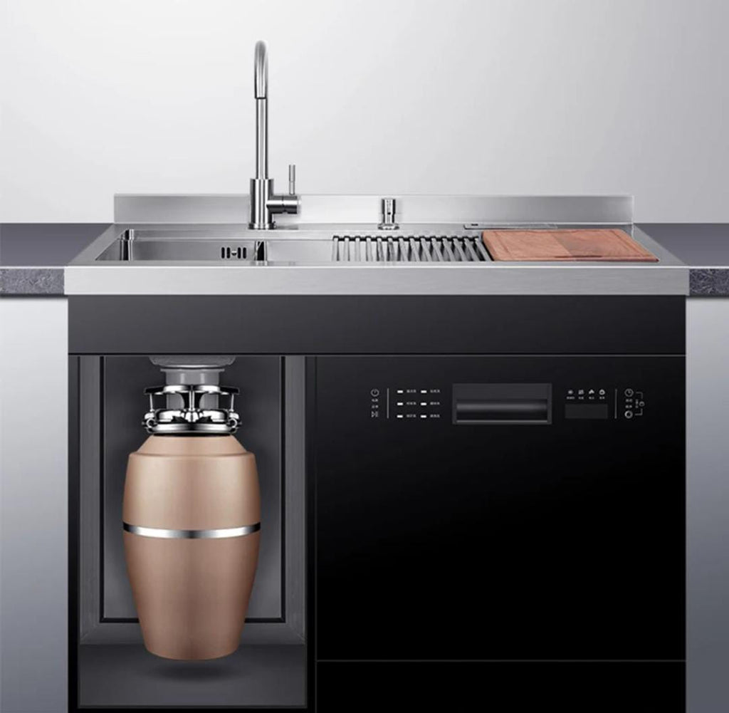 Sink Dishwasher Integrated Embedded Built-in Cabinet Type Multifunctional Drawer Type